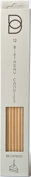 Свічки для торта BB CANDLES sandstorm 25 см 12 шт.