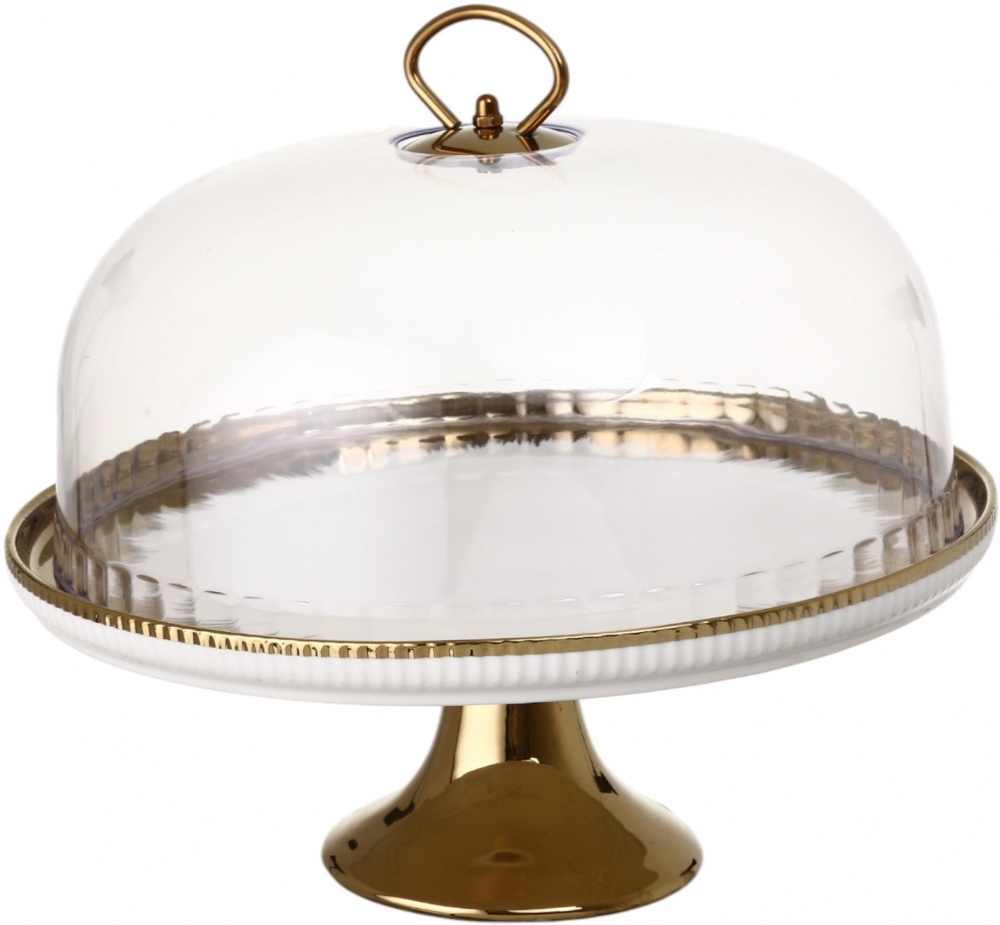 Тортниця Fiora Sunlight 28х12 см з кришкою 26х11 см