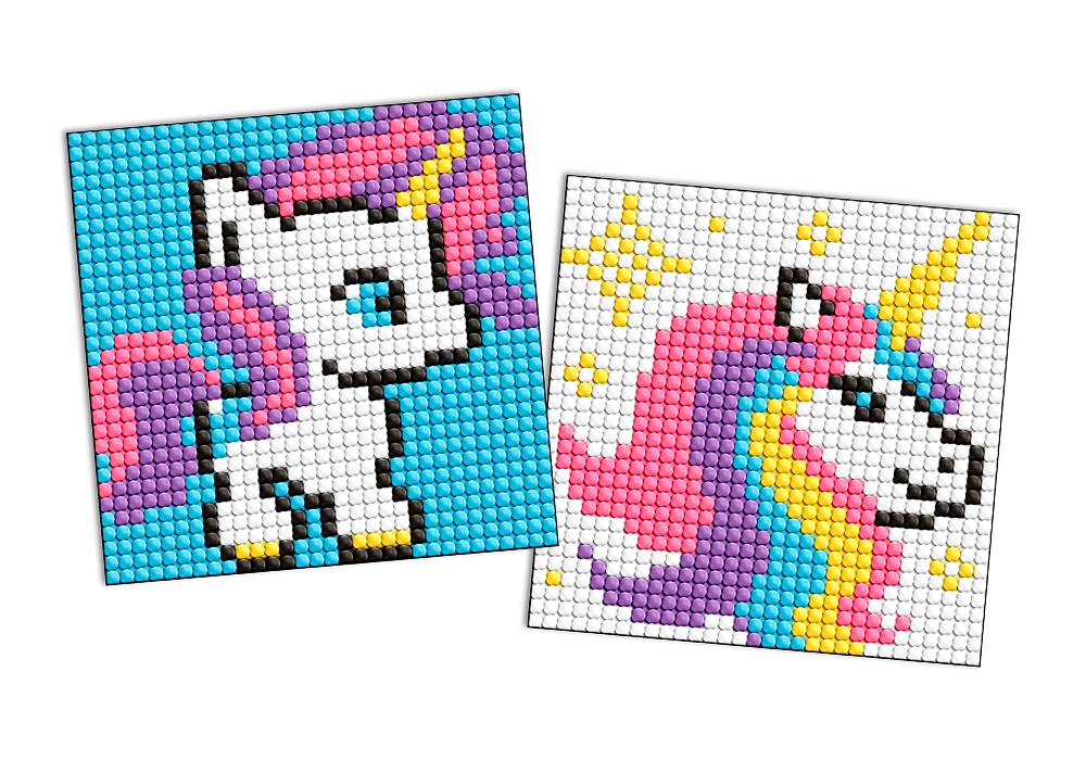 Алмазная мозаика Однорожка Ideyka