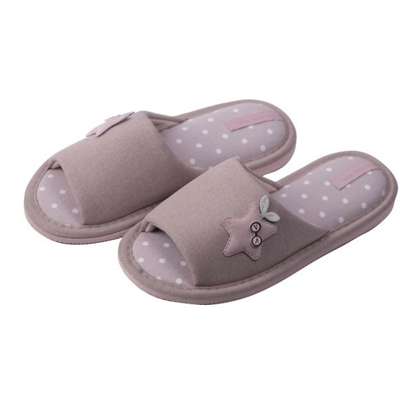 Тапки домашние Twins HS-VL Pink Star р. 38/39 розовый 