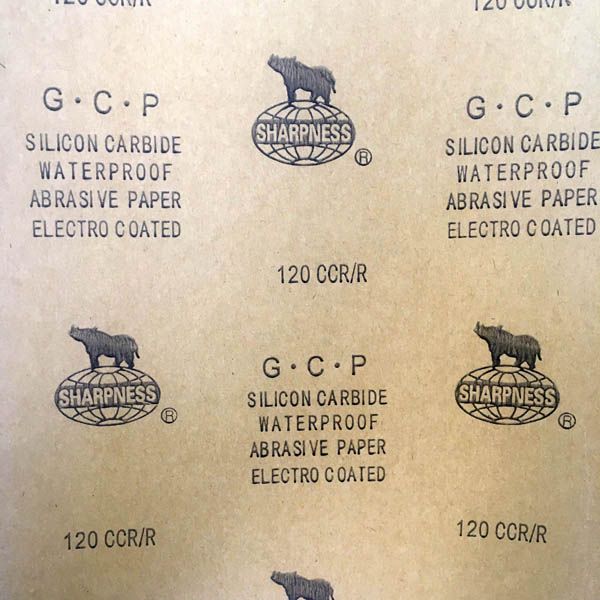 Наждачний папір P120 для вологого шліфування 4 шт. 235930