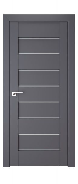 Дверне полотно №112 ПО 800 мм антрацит 