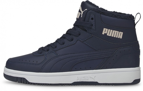 Черевики Puma Rebound Joy Fur Jr 37547705 р.UK 5 темно-синій