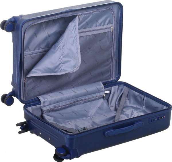 Чемодан 62 л синий LS22300 59х42х25 ABS 
