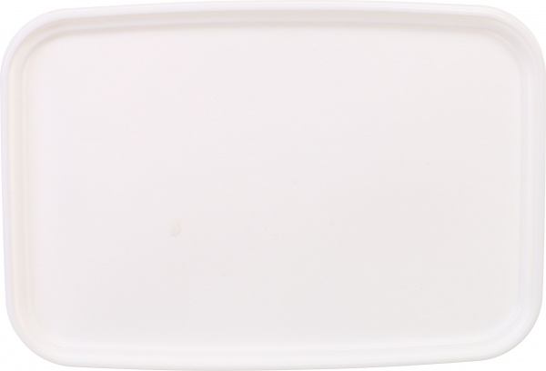 Кришка Пласт-Бокс прямокутна для відра 2,5 л білий 