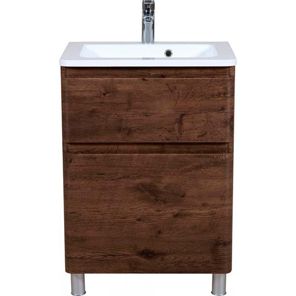 Тумба напольная Aqua Rodos Акцент под умывальник из искусственного камня Альфа 60 см