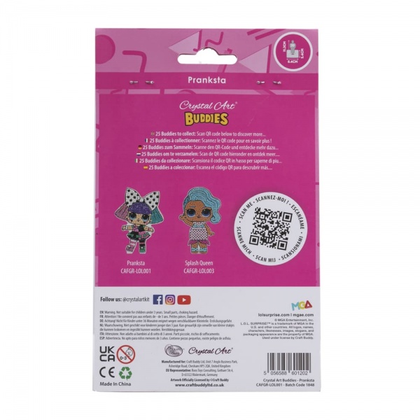 Мозаика Crystal Art Pranksta CAFGR-LOL001