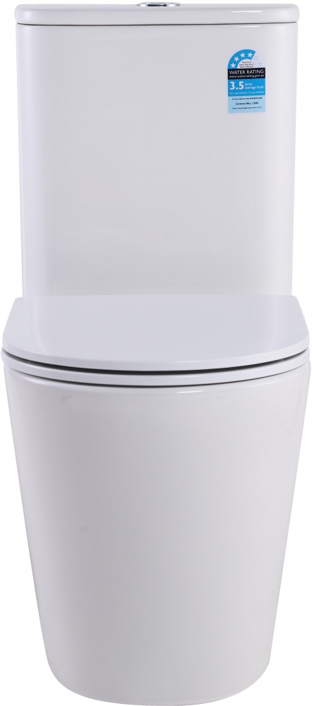 Унітаз-компакт ScandiSPA RAN TORNADO з сидінням Duroplast SLIM soft-close