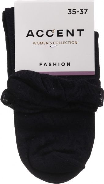 Носки Акцент 891348 р. 23 черный 