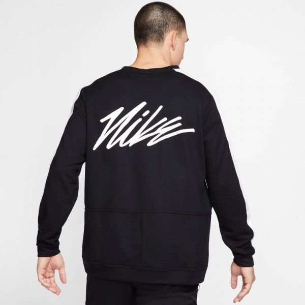 Світшот Nike M NK DRY TOP FLEECE PX CJ4623-010 р. L чорний