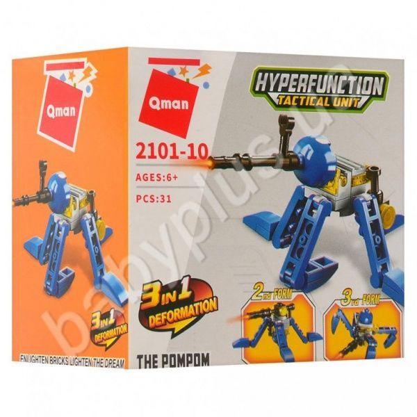 Конструктор Qman 2101 транспорт в асортименті ODC79991