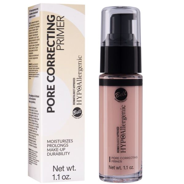 База під макіяж Bell Hypo Allergenic Pore Correcting натуральний 31 г 