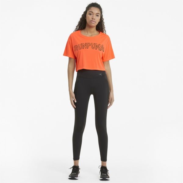 Футболка Puma RUN LOGO SS TEE 52017484 M оранжевый