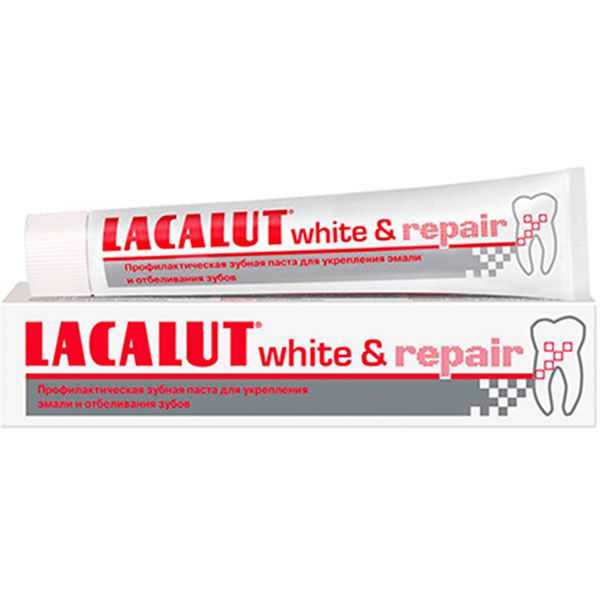 Зубна паста Lacalut White&Repair 75 мл