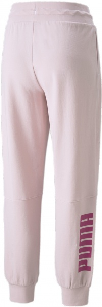 Штани Puma Power Colorblock Pants 84693216 р. 128 рожевий