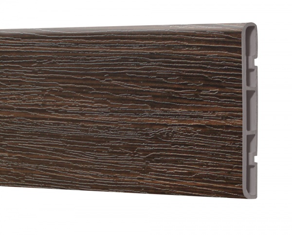 Наличник пластиковый прямоугольный ОМиС 8х70х2200 мм венге 