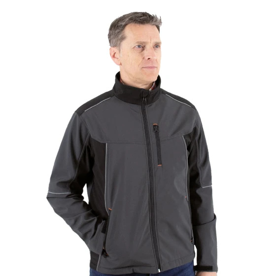 Куртка WURTH VIKING софтшел р. M 5899601001 серо-черный