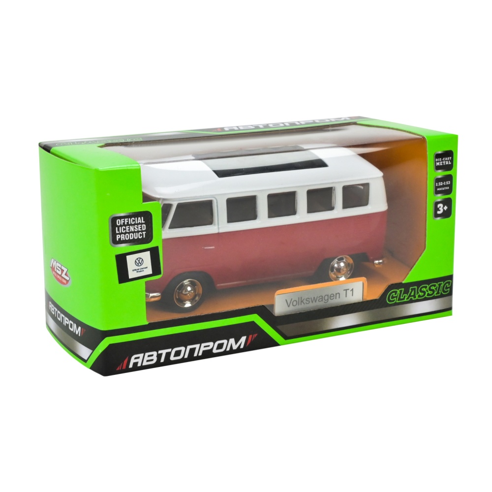 Автомодель Автопром 1:38 Volkswagen T 4387