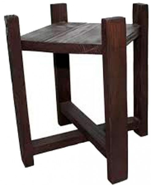 Подставка для растений 30х30x40 см венге 