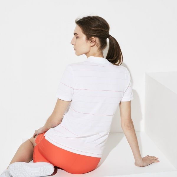 Поло Lacoste PF34449WU 40 розовый