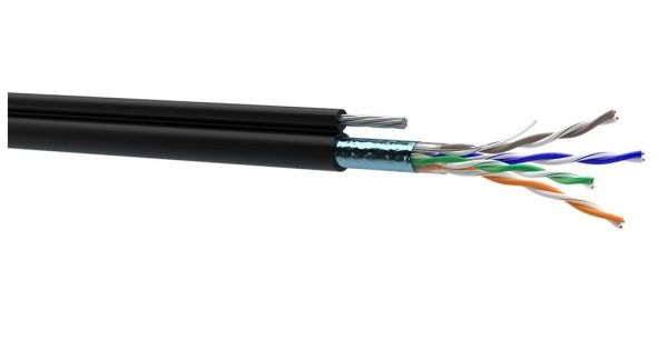 Кабель компьютерный монолит Одескабель FTP КППЭт-ВП(100) 4x2х0,51 медь 