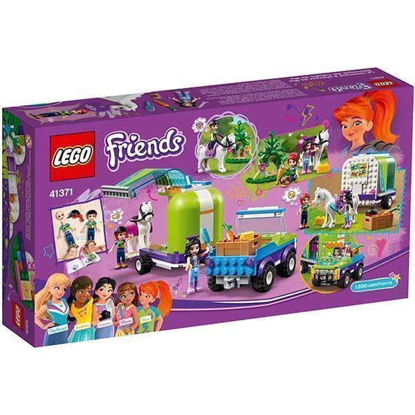 Конструктор LEGO Friends Фургон для коня Мії 41371