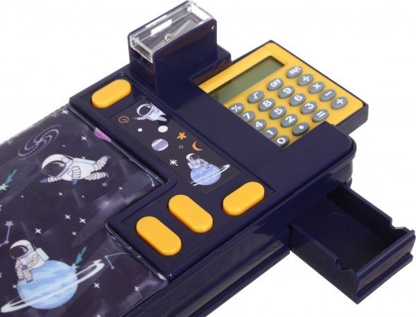 Пенал шкільний Космос MBS20PC002 темно-синій