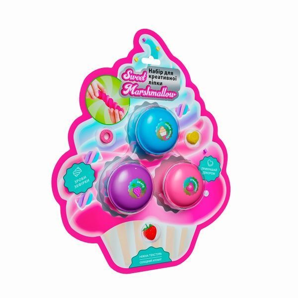 Набор для лепки Moon Light Clay Sweet Marshmallow Pastel 3х30 мл 70068