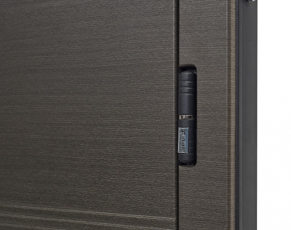 Двері вхідні Міністерство дверей Оптима 58 венге сірий горизонт 2050х860 мм ліві