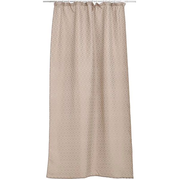 Штора Underprice Jacquard wave тауп 150х275 см