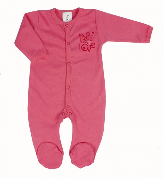 Чоловічок для дівчинки Bambinelli р.74 кораловий 