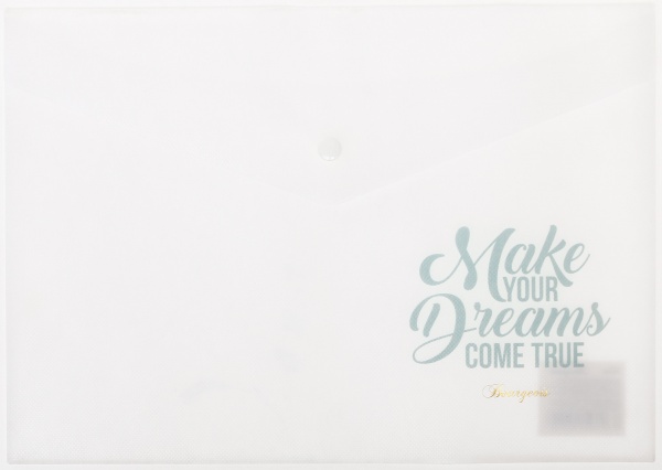 Папка-конверт A4 одноколірний друк P0069 в асортименті Bourgeois 