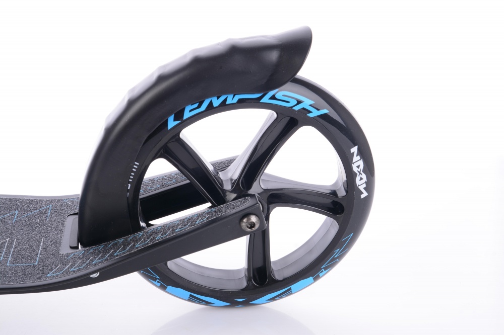 Самокат Tempish NIXIN 200 AL черный с синим 1050000233/Blue