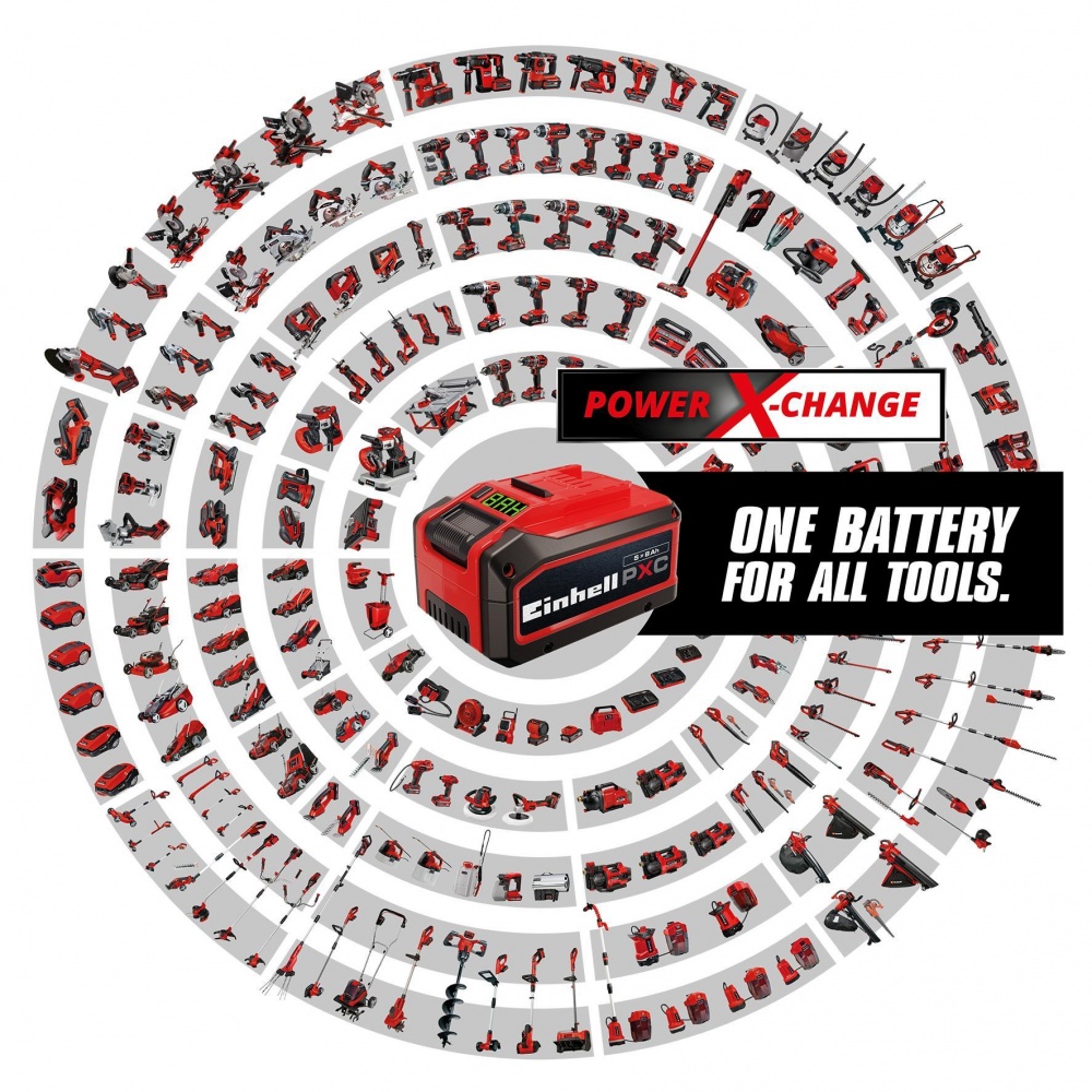 Акумуляторна ланцюгова пила Einhell PXC GE-LC 18/25 Li Kit 4 Ah 10111211