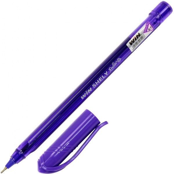 Ручка масляна WIN Shelly фіолетова 01010327 
