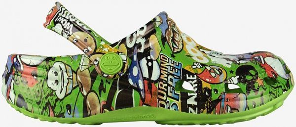 Сабо Coqui 8115 PRINTED Lime 102401 р. 28/29 зелений