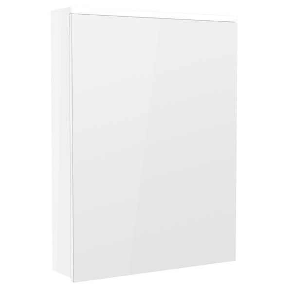 Зеркальный шкаф Imprese Bilovec 60x80см M6006W белый