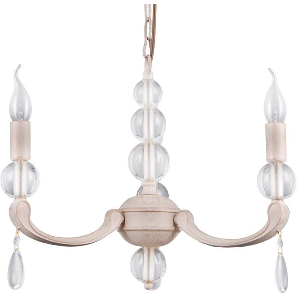 Люстра подвесная Victoria Lighting Tayanna/SP3 3x40 Вт E14 античный белый 