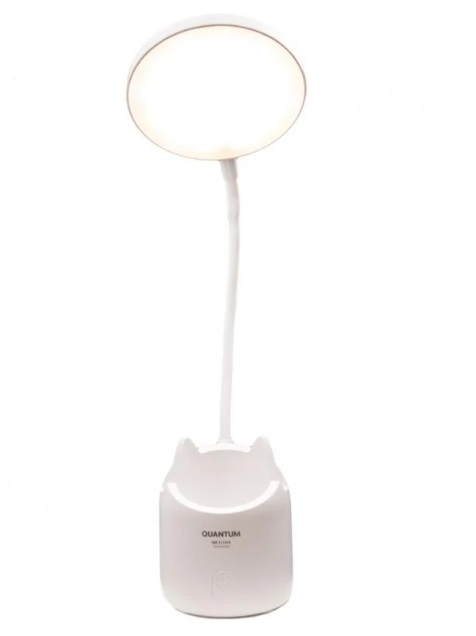 Настольная лампа аккумуляторная Quantum LED TORINO 1x4 Вт белый QM-TL1010