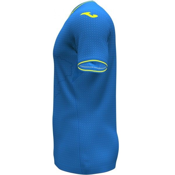 Футболка формы сборной Украины 2021 Joma FED. FUTBOL UCRANIA SHORT SLEEVE T-SHIRT AT102404A709 р. M синий