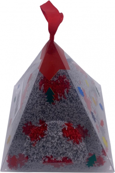 Носки подарочные La Nuit Сердца р. универсальный серый 