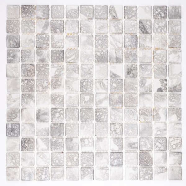 Плитка AquaMo Мозаїка Travertin Grey 31,7x31,7 