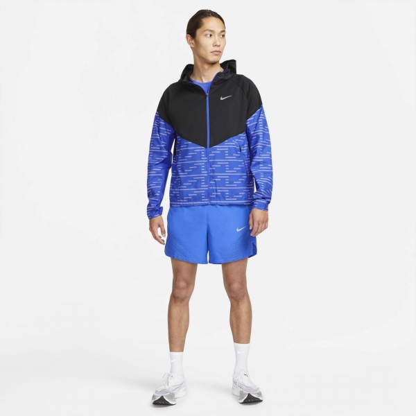 Джемпер Nike M NK TF RPL RDVN MILER FLS JKT DD6102-011 р. L синий