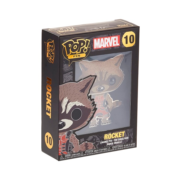 Фигурка Funko Pop! Пин серии Marvel Енот Ракета MVPP0011 
