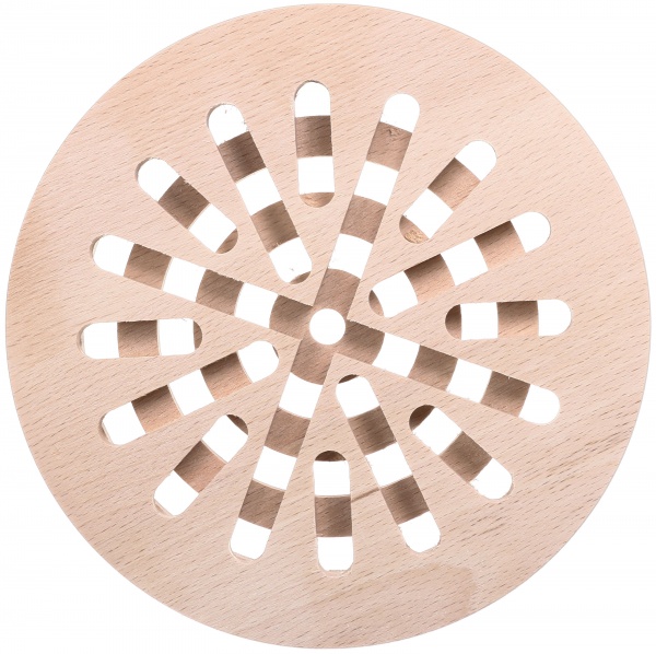 Підставка під гаряче кругла дерево D005 Fackelmann