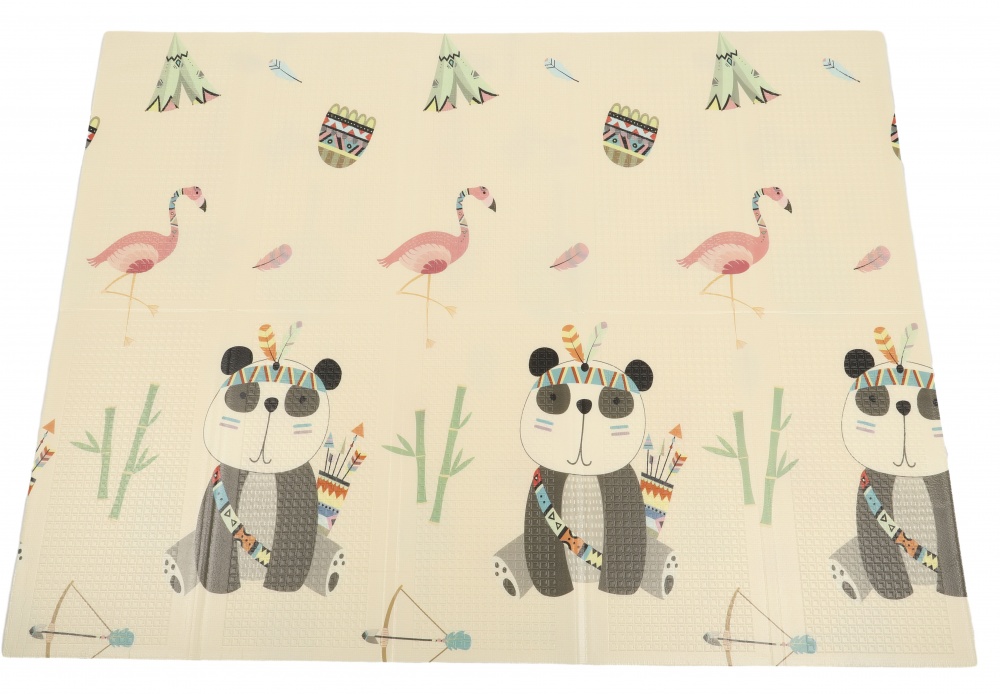 Игровой коврик Bambinelli Panda-traffic 180x200х1 см в сумке