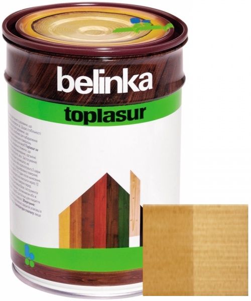 Краска-лазурь Belinka Toplasur 15 дуб полуглянец 1 л
