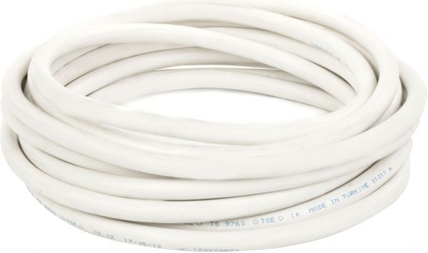 Кабель силовой многожильный Borsan ПВС 4х2,5 медь 