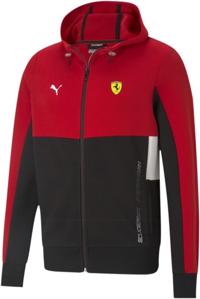 Джемпер Puma Ferrari Race Hooded Swt Jkt 59983802 р. M червоний