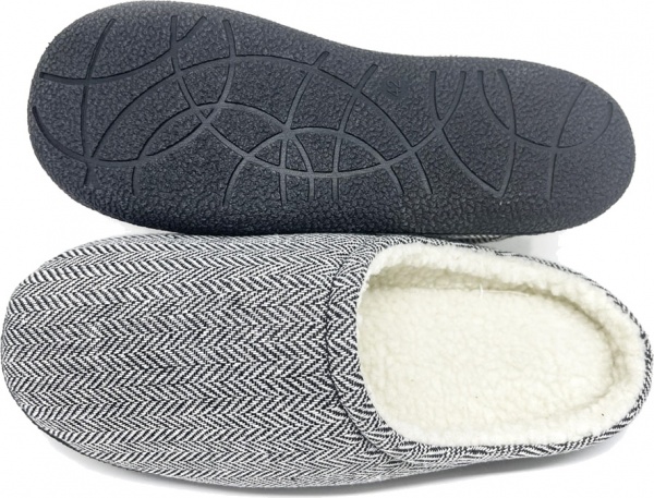 Капці домашні La Nuit BASIC Корі р. 44 сірий